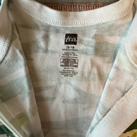 Tea Collection Zip up Rompers Set - Picture 4 of 4